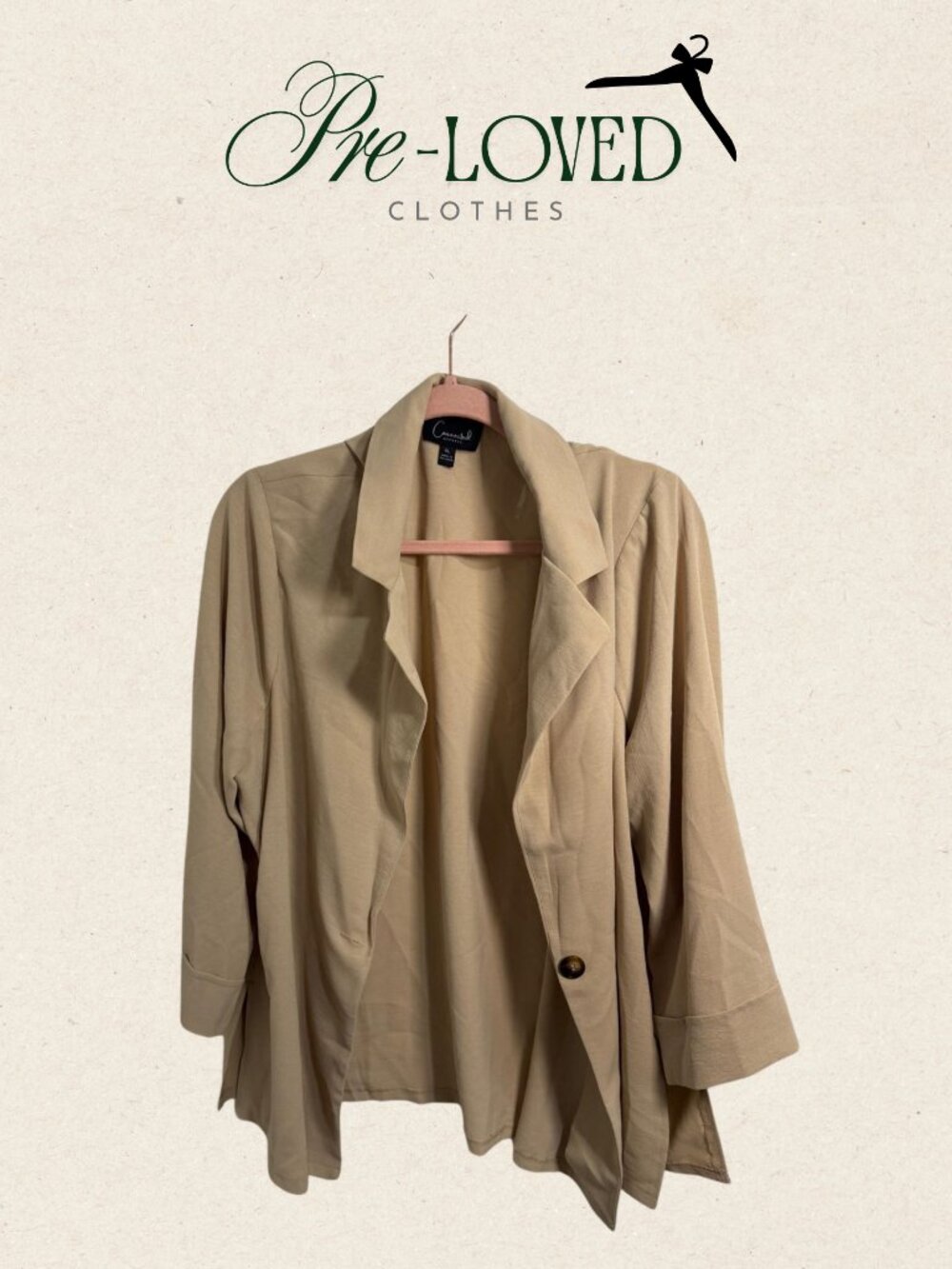 Cascade Open Front Blazer